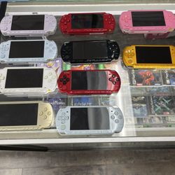 PlayStation PSP Modded $200 Each Gamehogs 11am-7pm