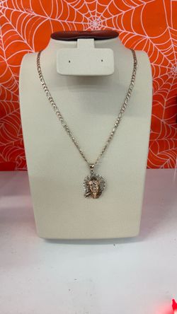 14k Two tone Figaro Necklace