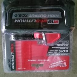 M18 RED LITHIUM HIGH OUTPUT XC8.0