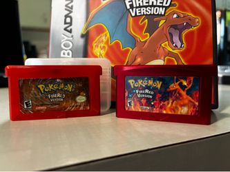 Authentic Pokémon Firered Machined Aluminum Shell with Custom Firered Label