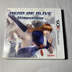 Dead or Alive Dimension Nintendo 3DS 
