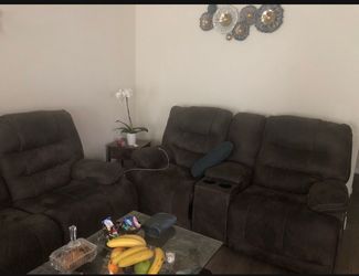 Sofa and coffee table