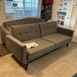 NEW Grey Futon