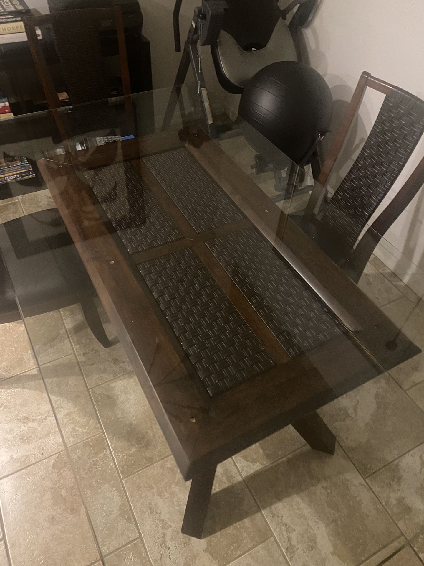 Dining Table With 4 Chairs