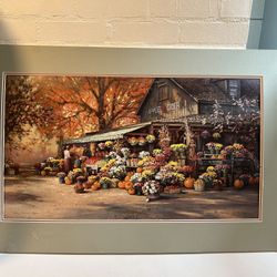 Paul Landry - Autumn Market Print