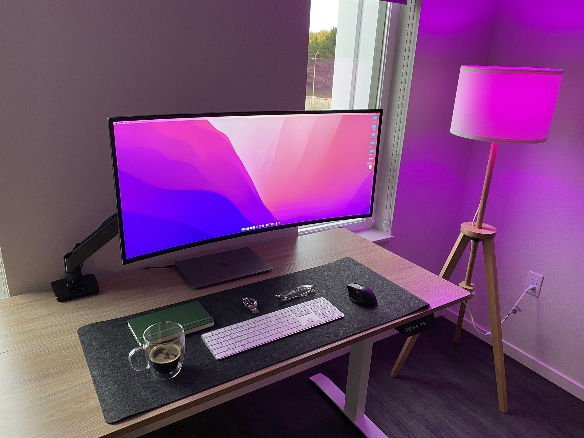 LG UltraWide Monitor 34” 21:9 Curved WQHD (3440 x 1440) IPS