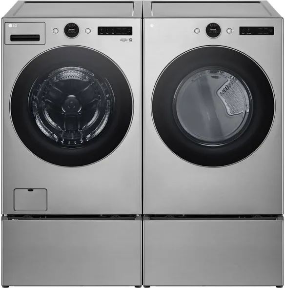 LG Front Load Washer WM5500HVA and Gas Dryer DLGX5501V