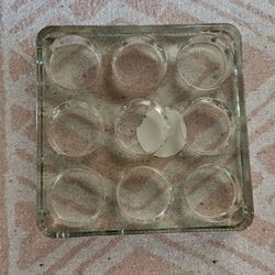 #Candleholder #Votive #Tea Light #Heavy #Glass