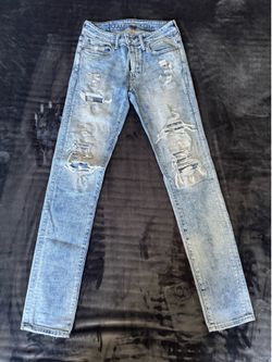 Light Blue Ripped Jeans