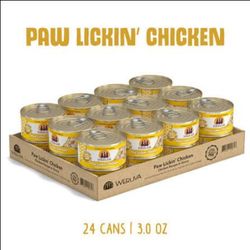 Weruva paw lickin chicken catfood