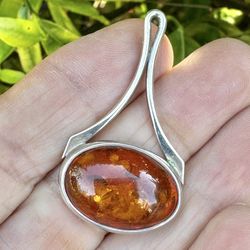 Baltic Amber Pendant  
