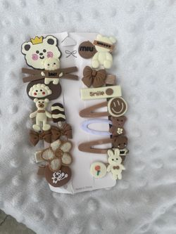 14 PCs Hair Clips For Babies / Girls 