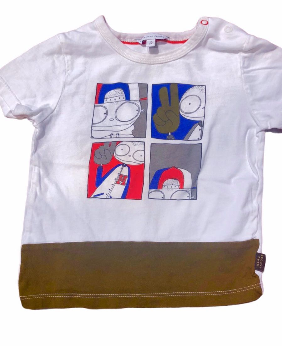 NWT Little Mark Jacobs TShirt Boys Graphic Shirt 
