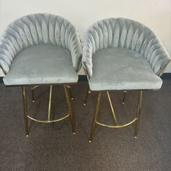 2 Pc Bar Chairs 