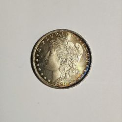 1891-CC Morgan Dollar 