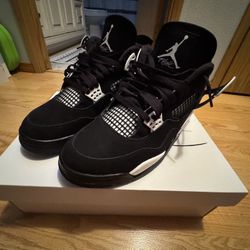 Air Jordan 4 White Thunder Size 12