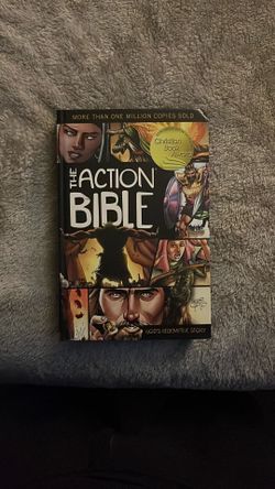 Original action Bible Comic Book