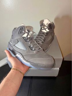Jordan 5 Grey Wolf Size 12