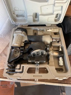 Roofers nail gun