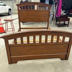 Brown Bed Frame