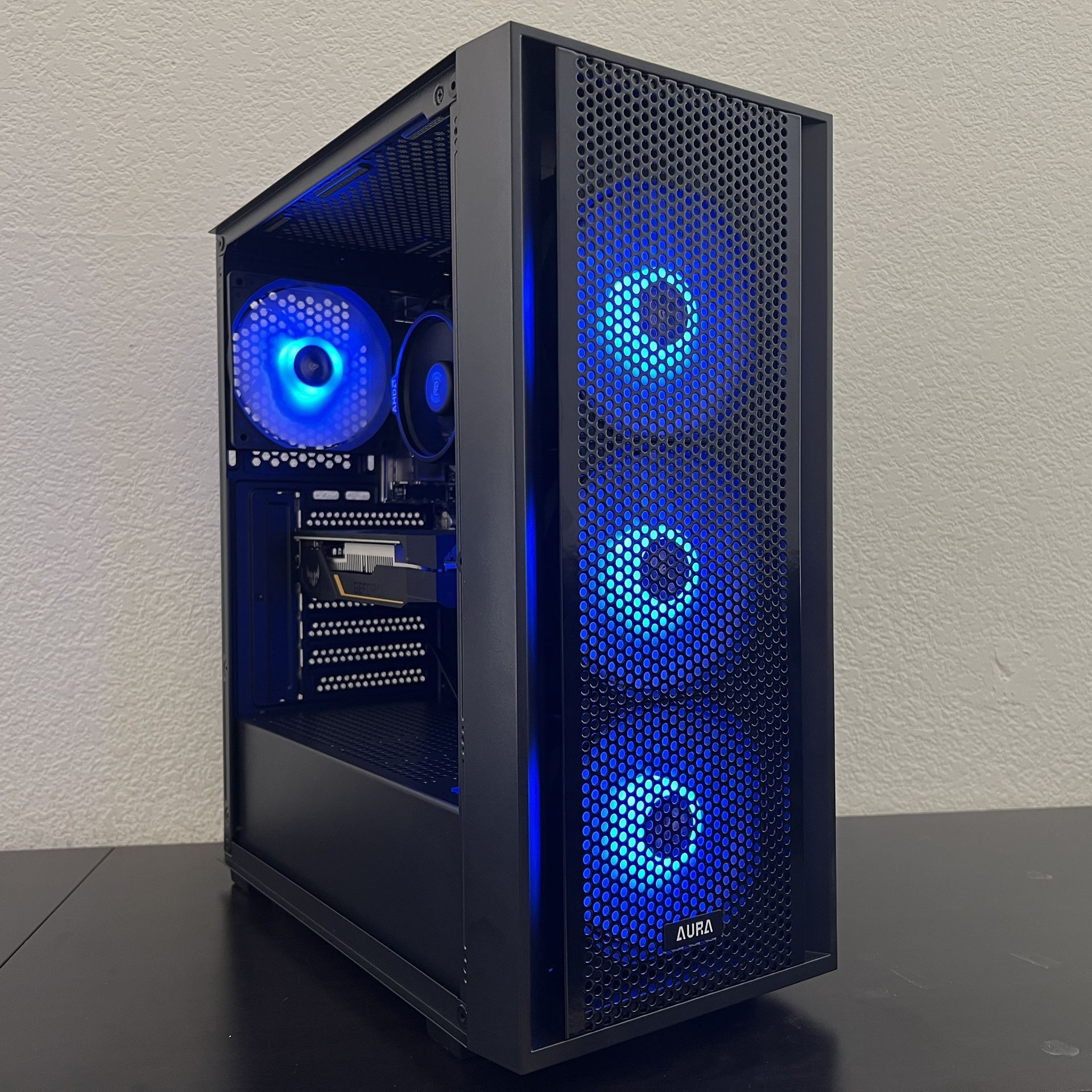 ULTRA FAST Ryzen 5 Gaming PC Computer (Ryzen 5 5500, GTX 1650, 16GB RAM, 1TB NVMe + 500GB HDD)