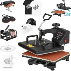 5 In 1 Heat Press 