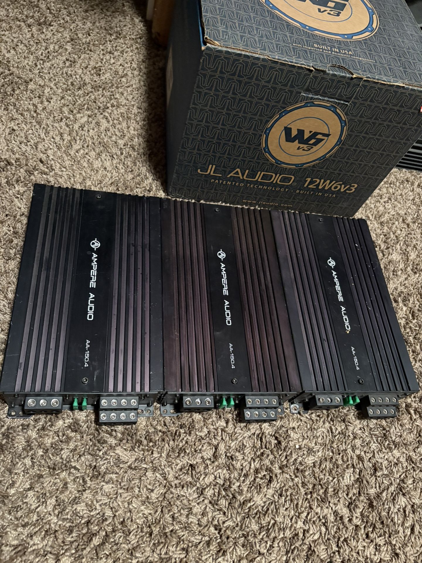 Ampere Audio 150.4 Amplifiers
