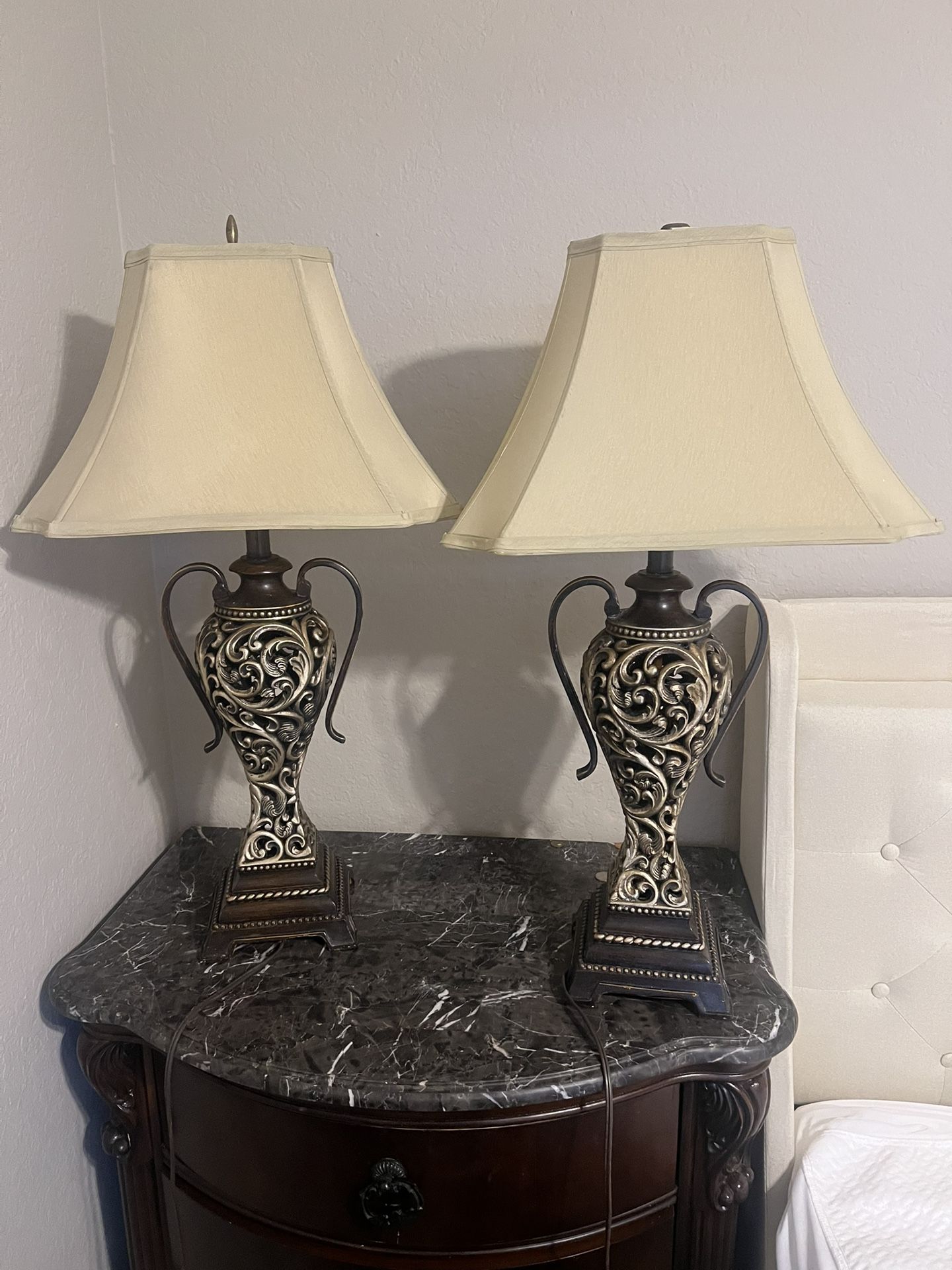 2 Antique Lamps