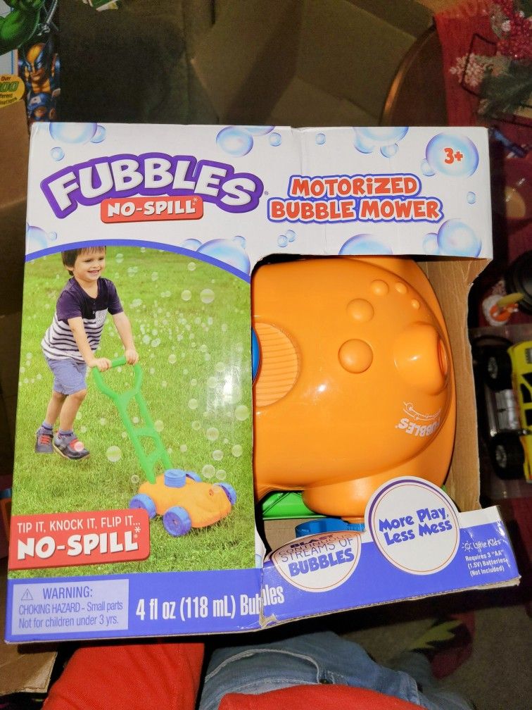 Fubbles No Spill Motorized Bubble Blower
