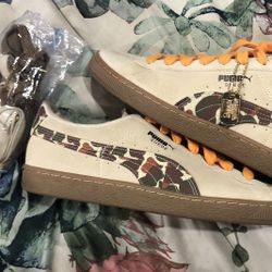 SHOE PALACE EXCLUSIVE puma SUEDE DUCK CAMO  Size 12 Men’s 