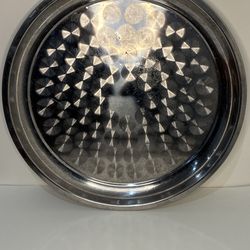 Stainless Steel Serving Tray 21.5” x 2”