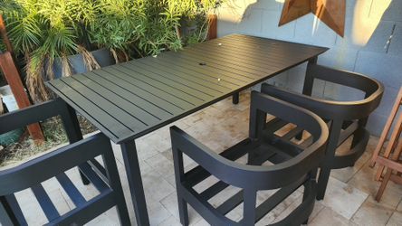 Santino  Outdoor  74" Rectangle Dining Table 