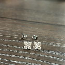 Marquise Diamond Earrings with White Gold