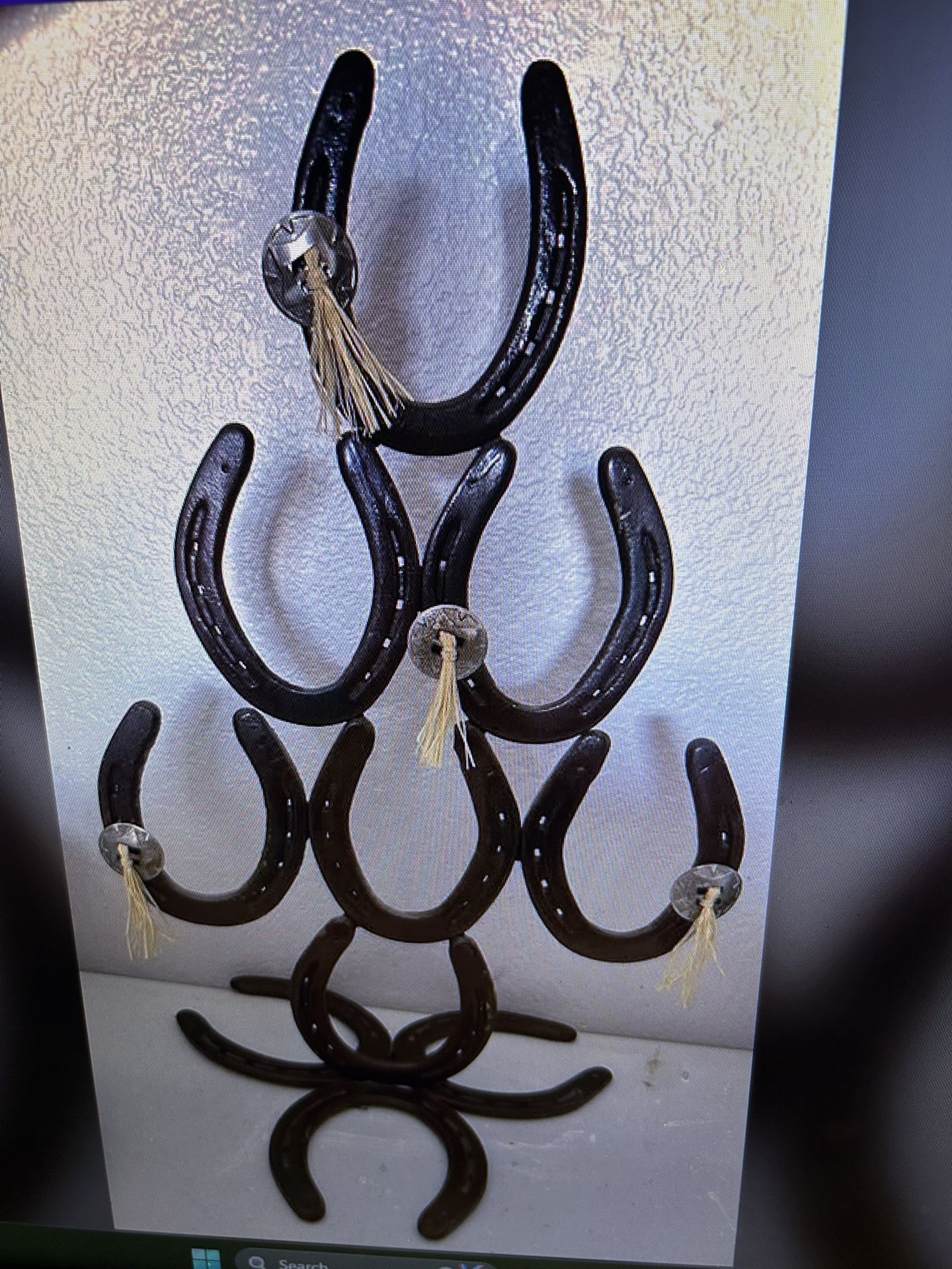 Very Cool Horseshoe Decoration Sitting