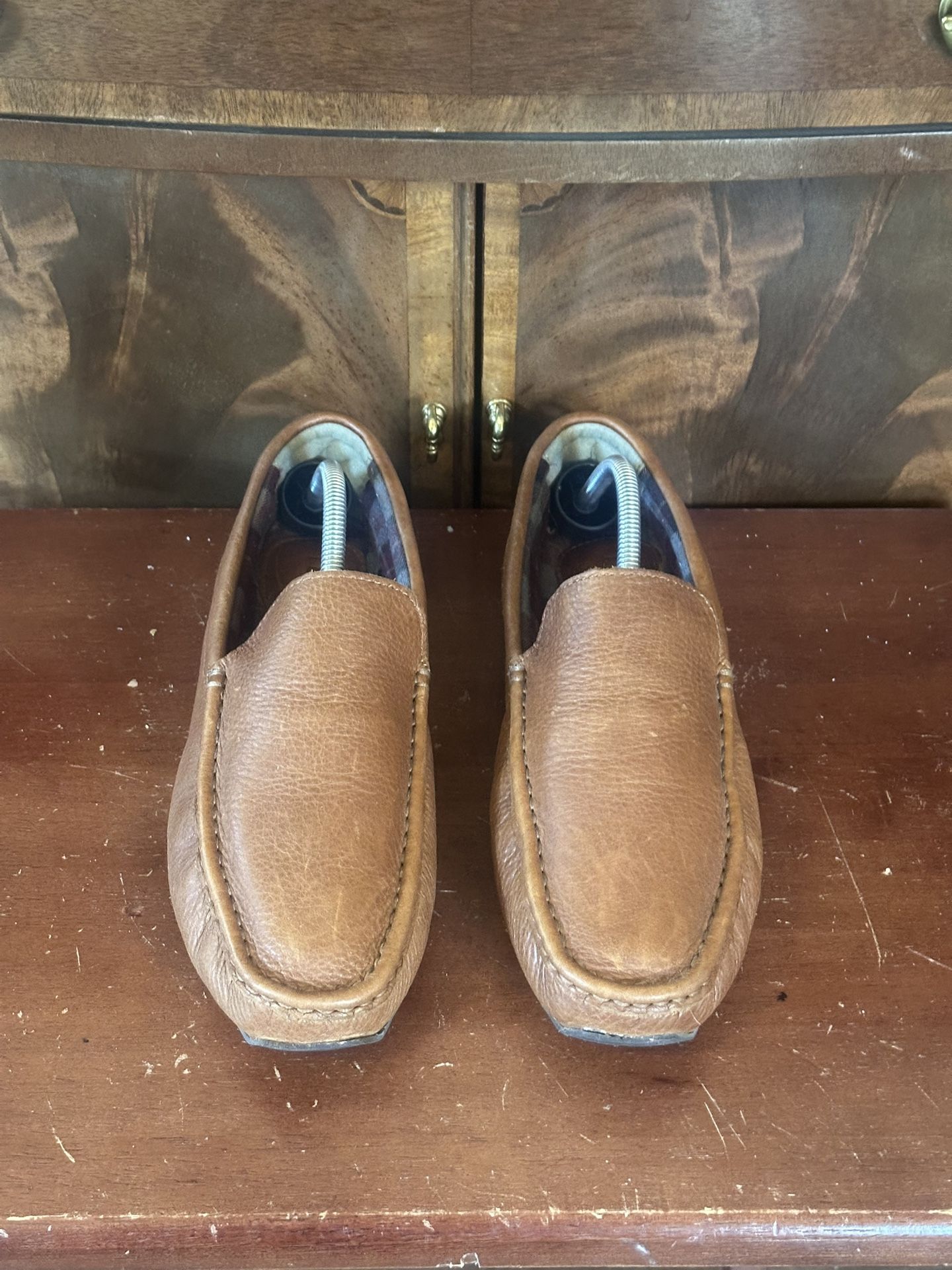 LL Bean Men’s Leather House Shoes