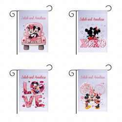 Personalized Valentine’s Day Garden Flags And Coffee Mugs