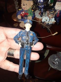 policeman ornaments new