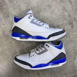 Size 11 - Jordan 3 Racer Blue - Pre Owned - No Box 