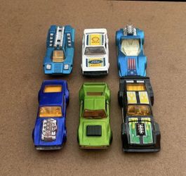 VINTAGE Lesney MATCHBOX Series SUPERFAST 1:64 Scale DIECAST Cars LOT of 6 (please read description)