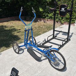 StreetStrider Outdoor Elliptical Bike (Blue)
