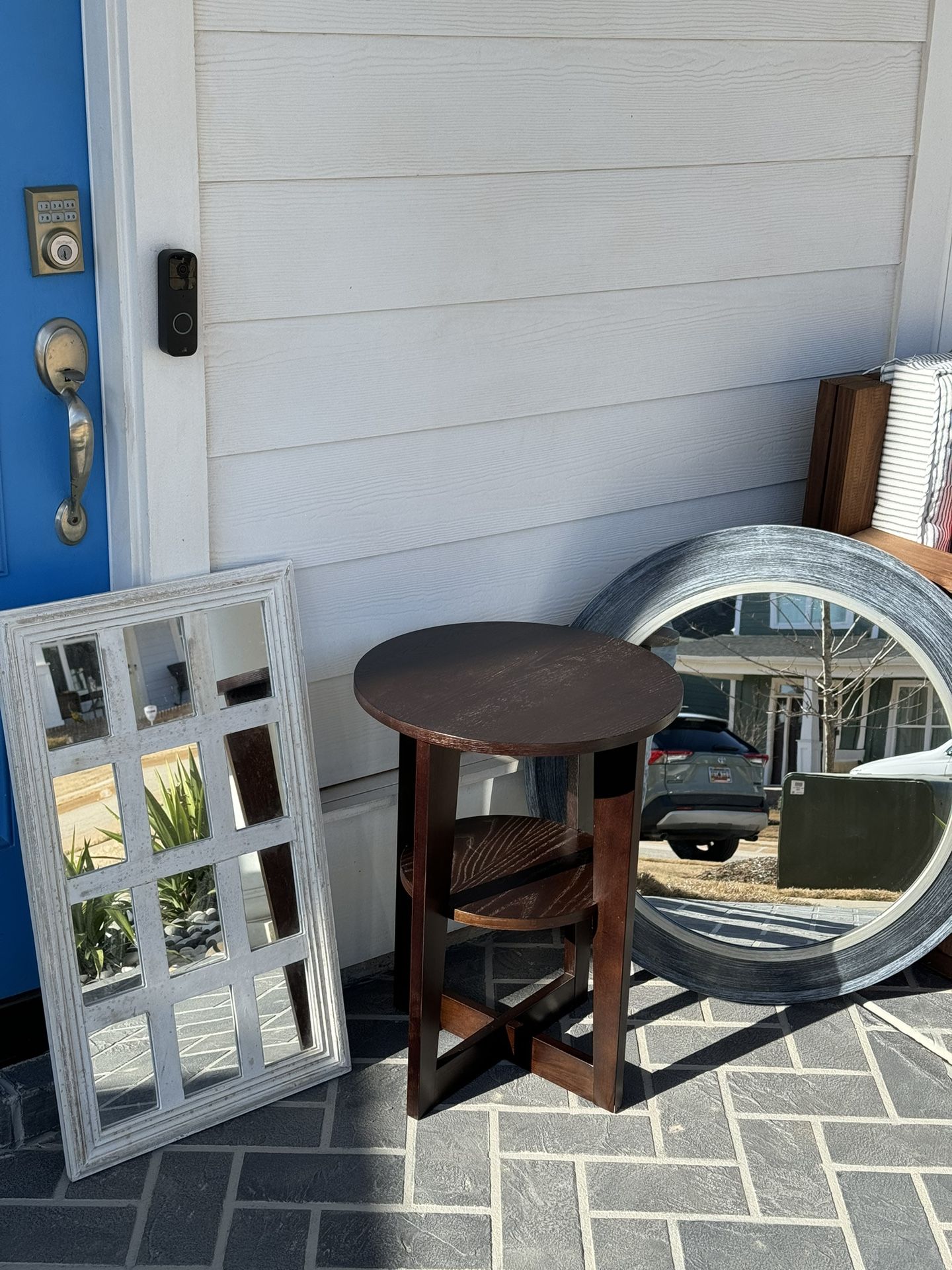 2 Mirrors & Side Table