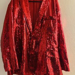 SUIMEISTER SIZE 2XL 50-52 JACKET CHAQUETA DE LENTEJUELAS  PERFECT CONDITION LIKE NEW 