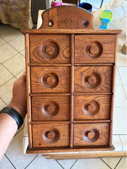 Oak Spice rack from 1947