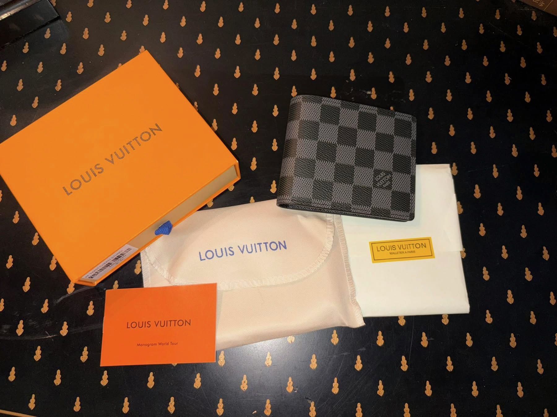 Louis Vuitton Damier Graphite Porte-Billets Bifold Wallet