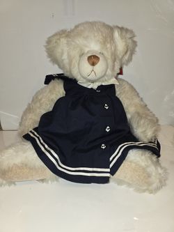 Russ Teddy Bear White Sailor 