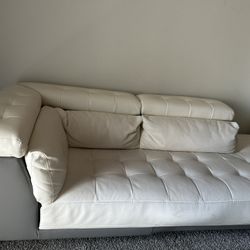 White Sectional