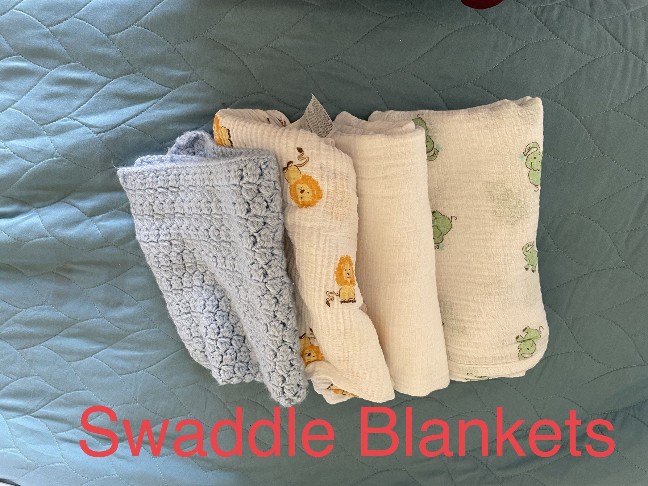 Baby Muslin Swaddle Blankets