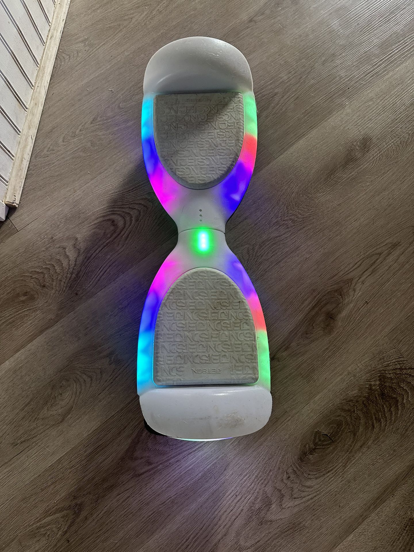 White LED Hoverboard 