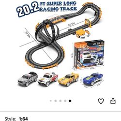 Track Master 1:64 Scale Slot Racing Set