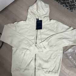 Brandy Melville Cream Hoodie